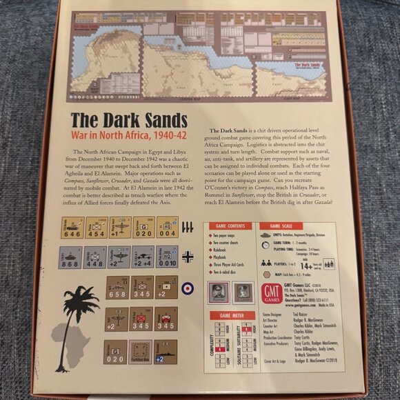 The Dark Sands: War in North Africa, 1940-42 (opened, punched, sorted) - Picture 6 of 12
